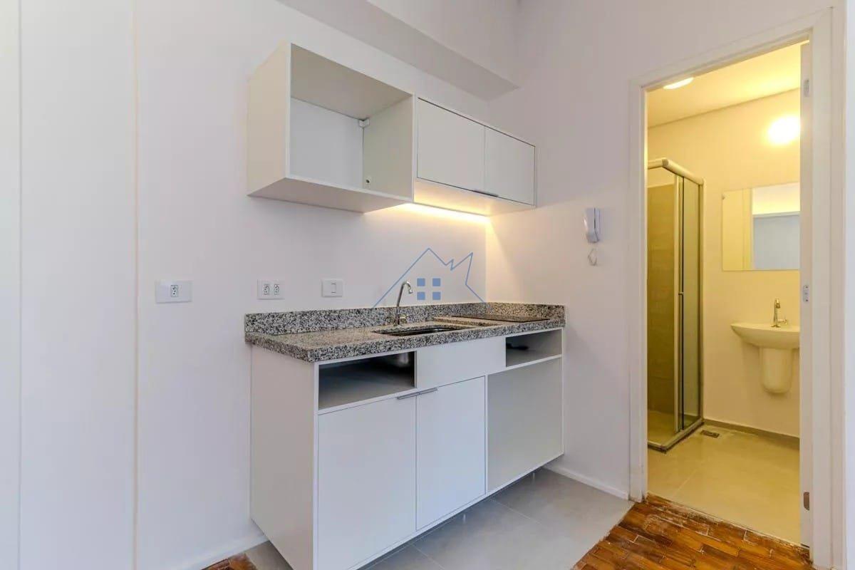 Apartamento 27,4m² na República - Aceita PET - Sem Fiador Largo do Arouche São Paulo - 