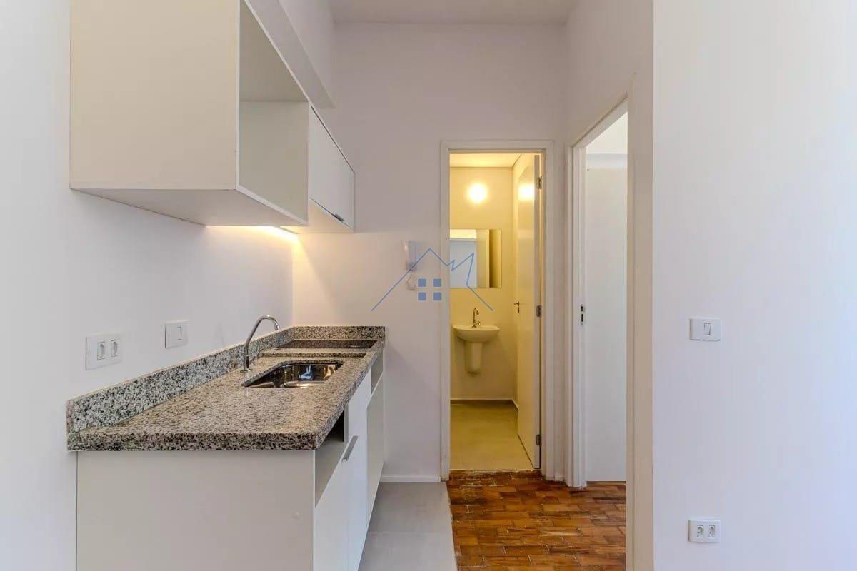 Apartamento 27,4m² na República - Aceita PET - Sem Fiador Largo do Arouche São Paulo - 