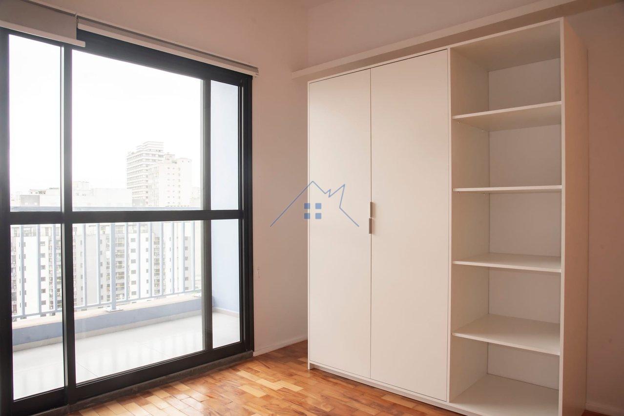 Studio 33m² na República 1 dorm - Aceita PET Largo do Arouche São Paulo - 