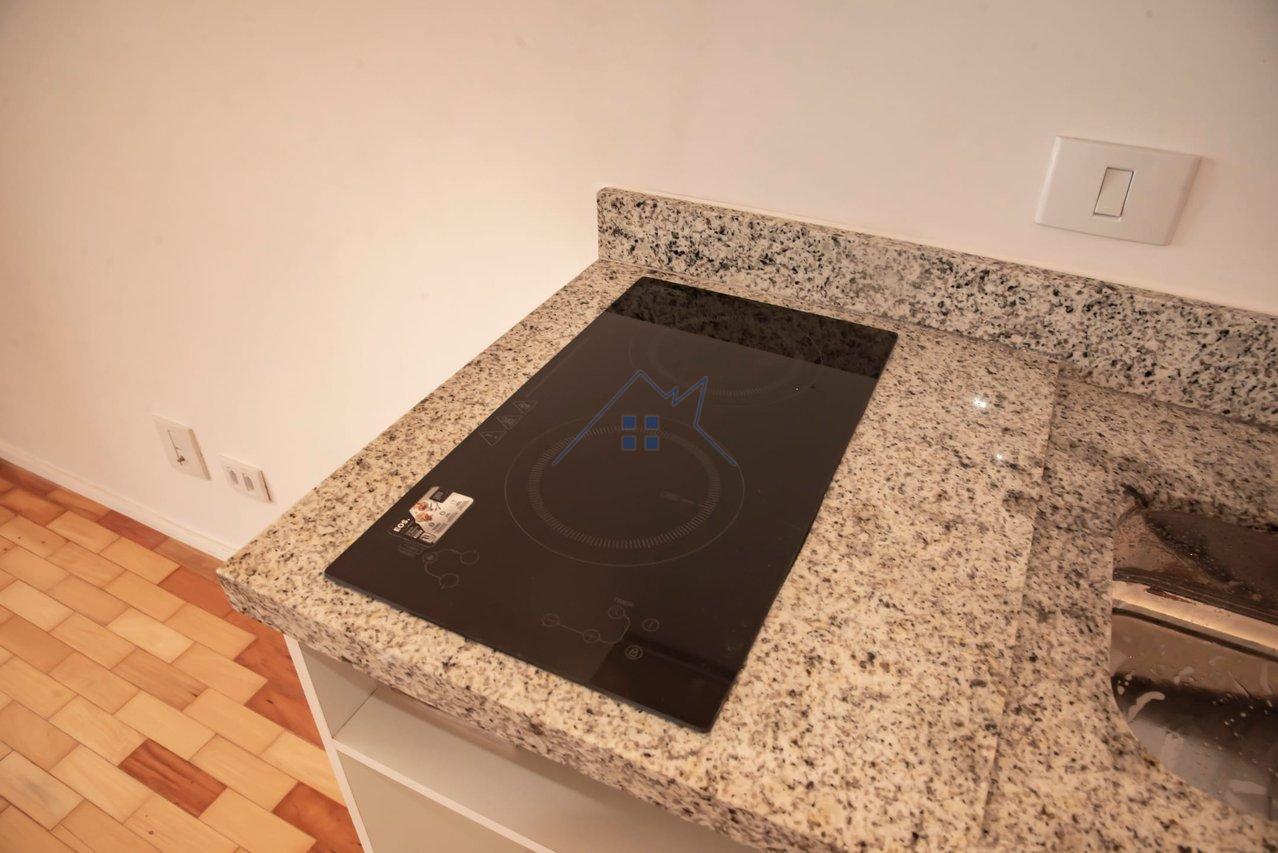 Studio 33m² na República 1 dorm - Aceita PET Largo do Arouche São Paulo - 