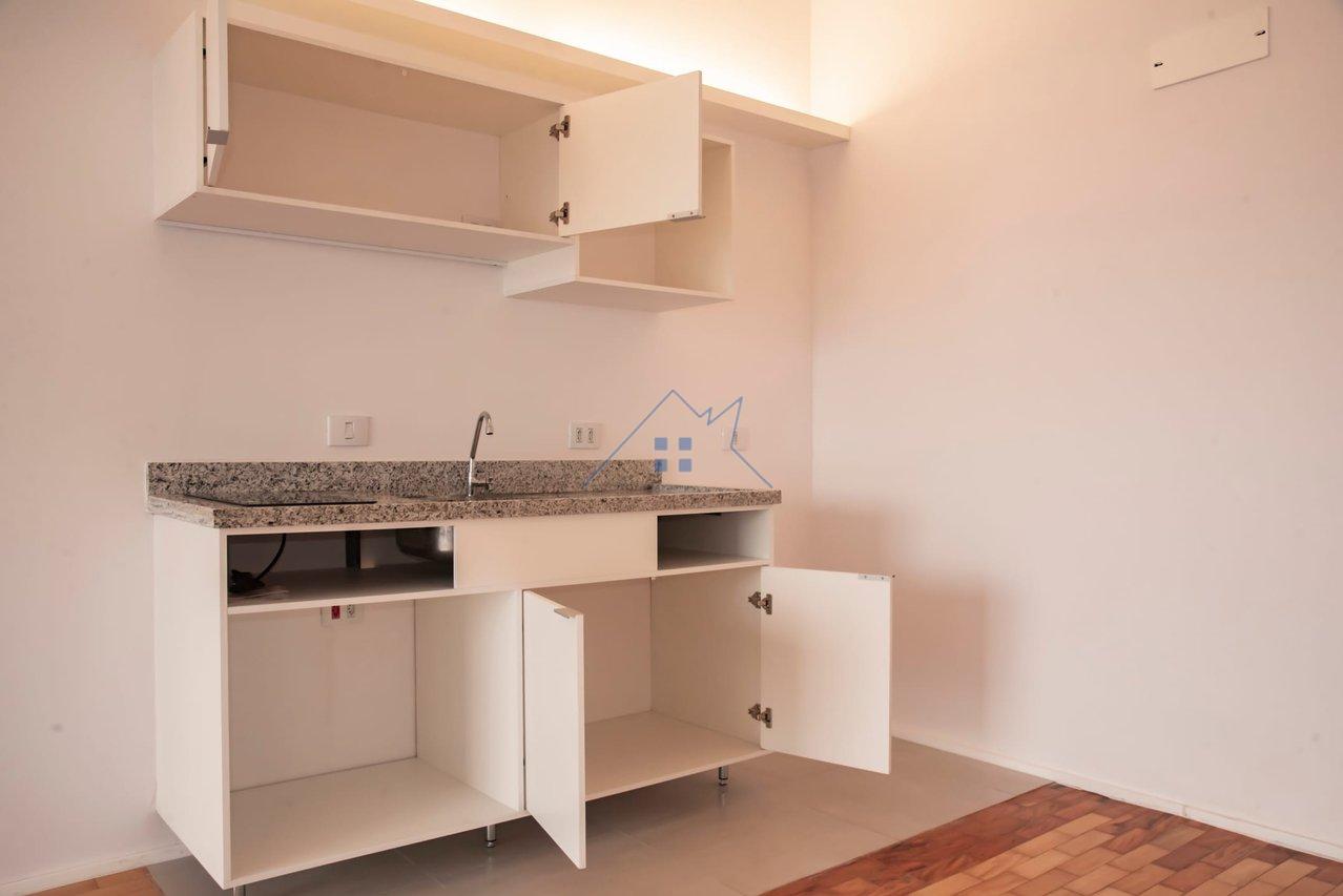 Studio 33m² na República 1 dorm - Aceita PET Largo do Arouche São Paulo - 