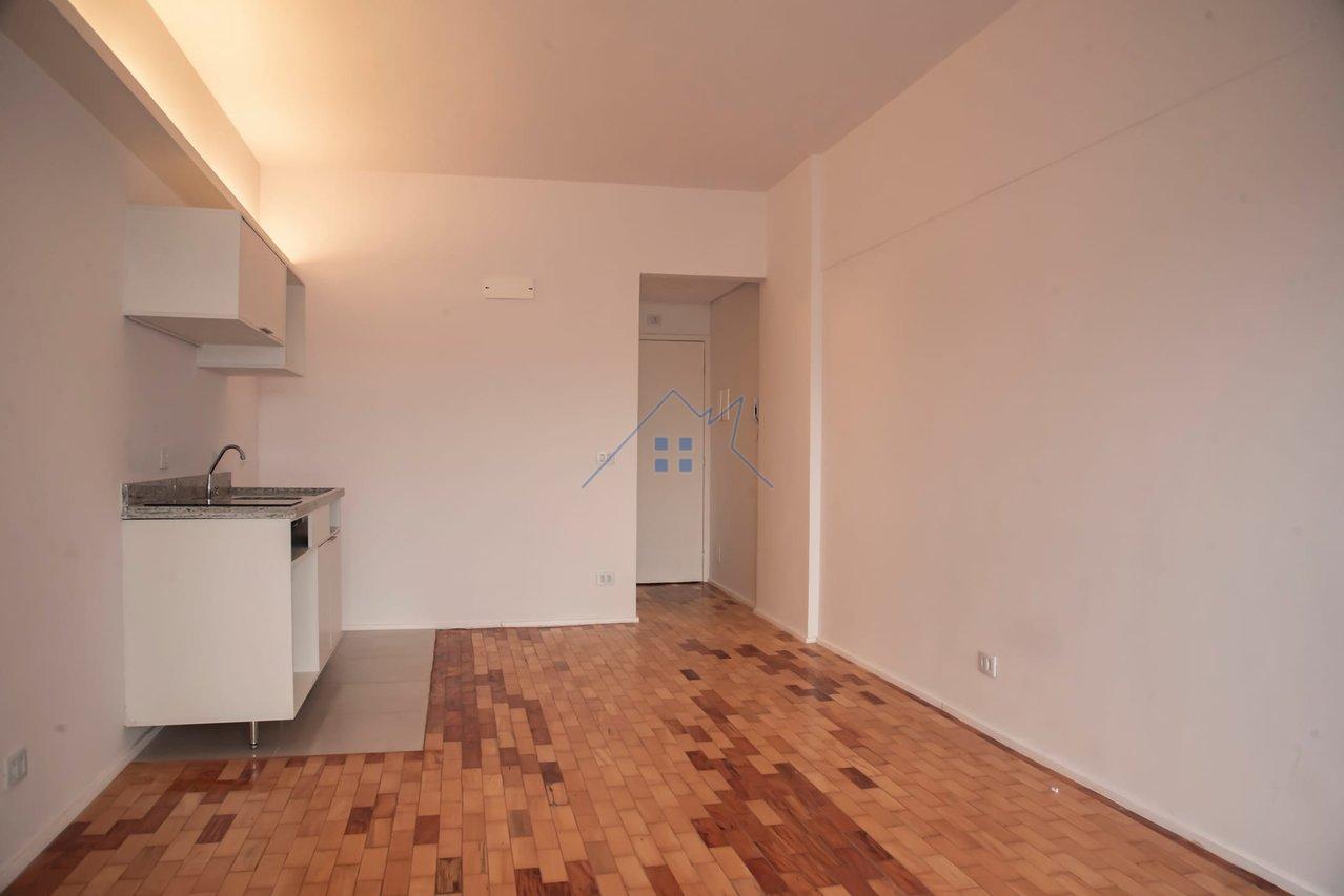Studio 33m² na República 1 dorm - Aceita PET Largo do Arouche São Paulo - 