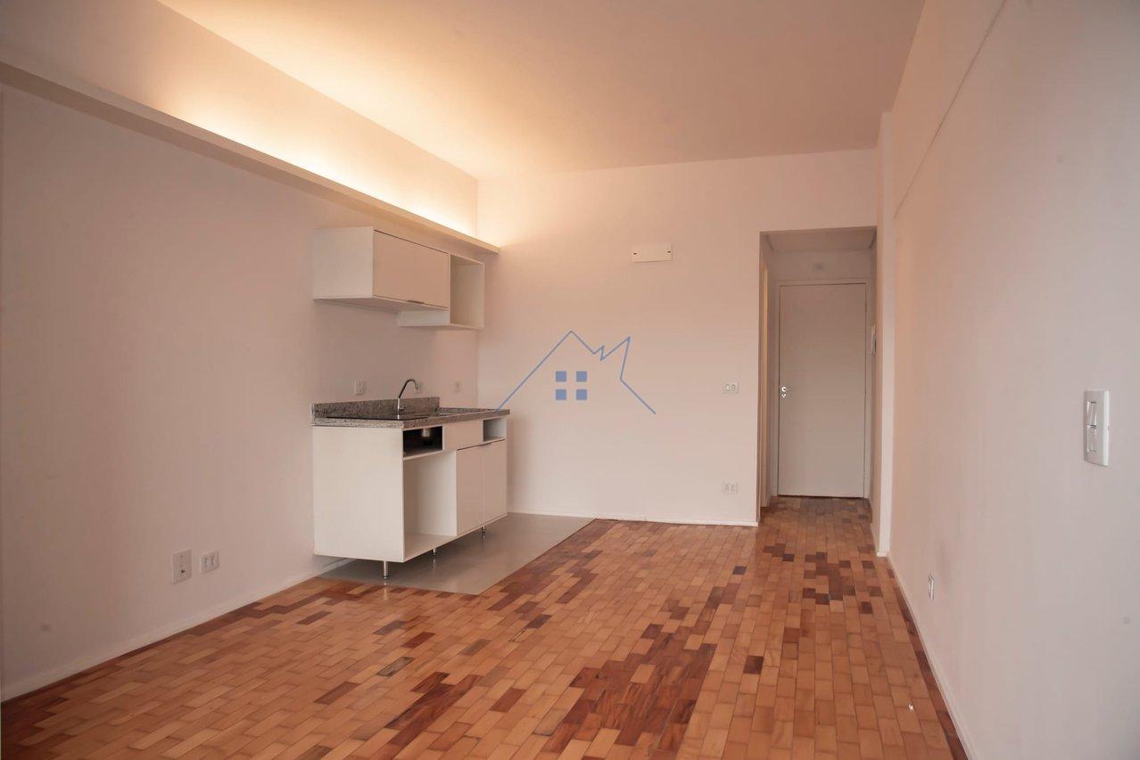 Studio 33m² na República 1 dorm - Aceita PET Largo do Arouche São Paulo - 