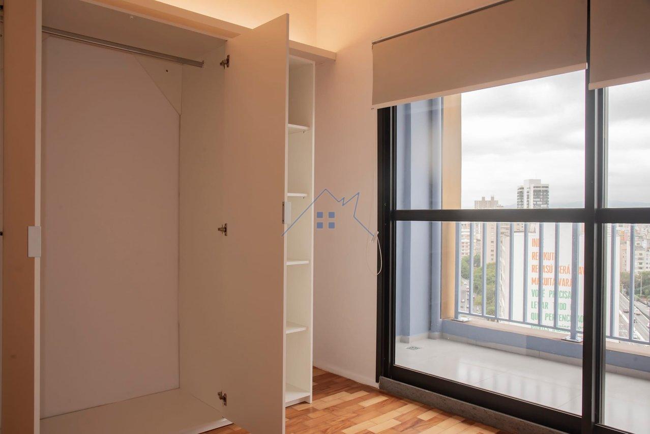 Studio 33m² na República 1 dorm - Aceita PET Largo do Arouche São Paulo - 