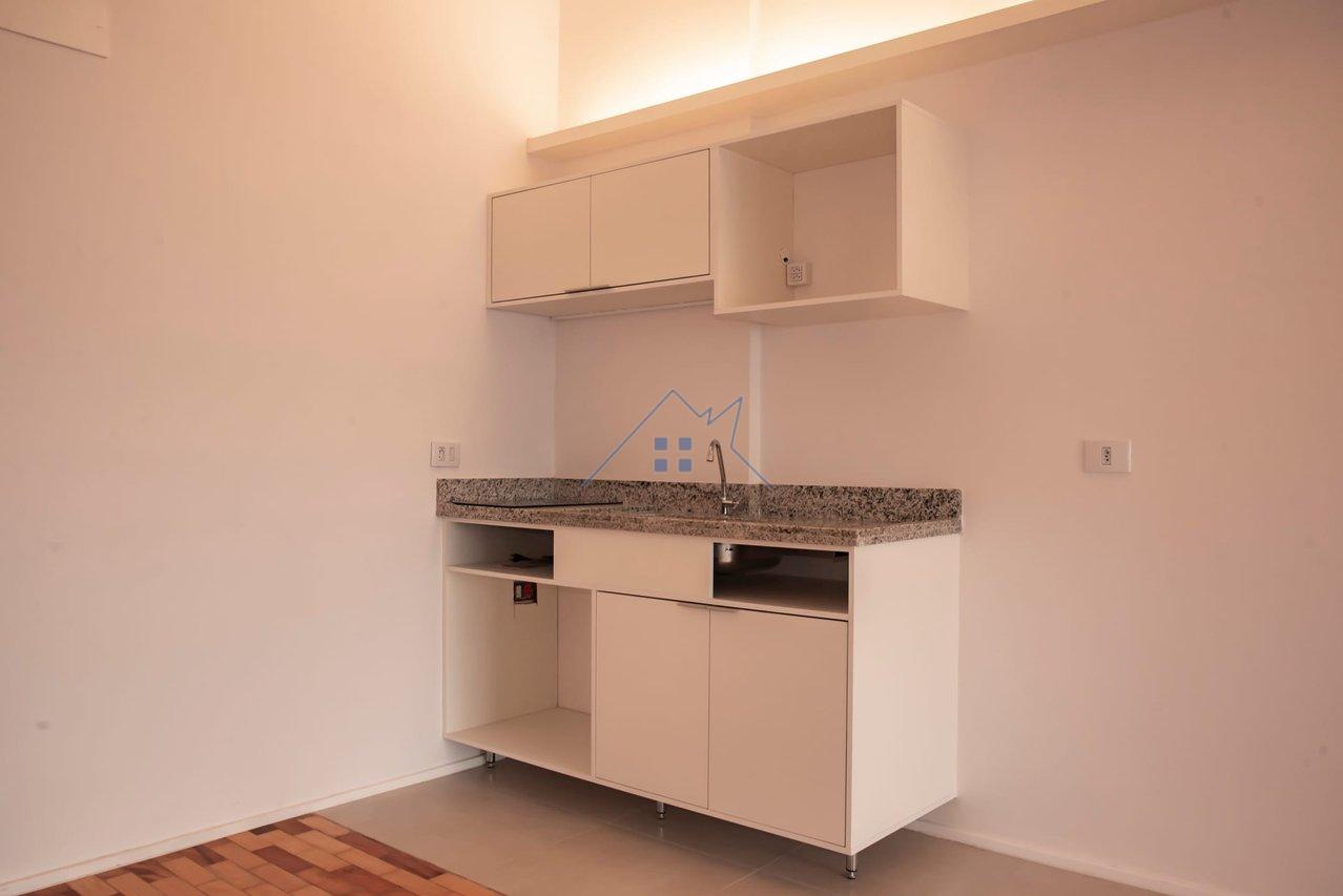 Studio 33m² na República 1 dorm - Aceita PET Largo do Arouche São Paulo - 
