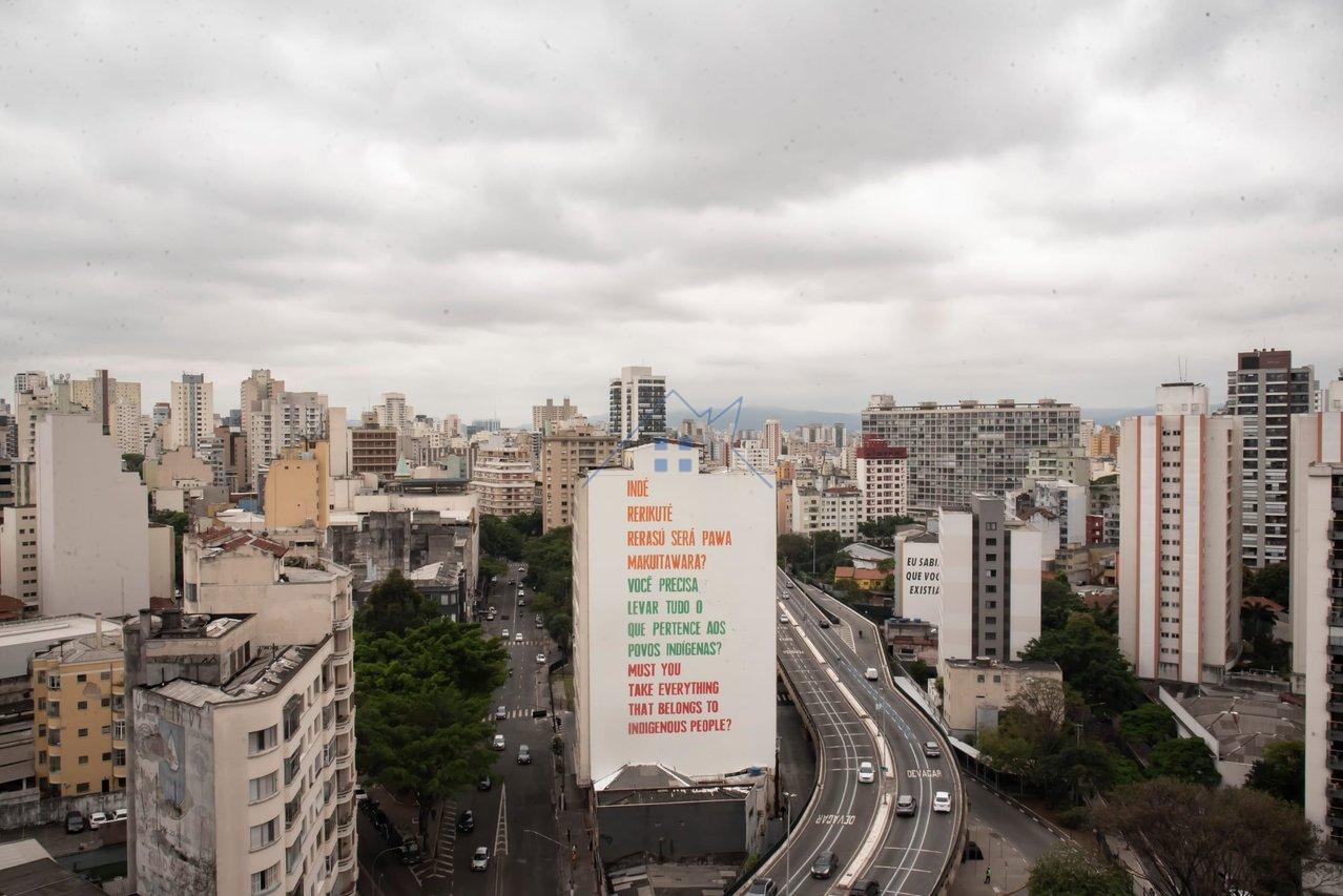 Studio 33m² na República 1 dorm - Aceita PET Largo do Arouche São Paulo - 