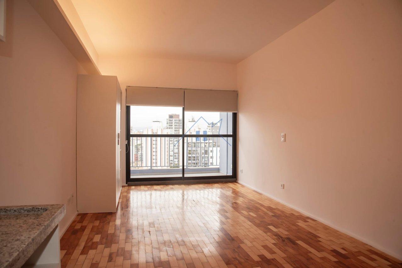 Studio 33m² na República 1 dorm - Aceita PET Largo do Arouche São Paulo - 