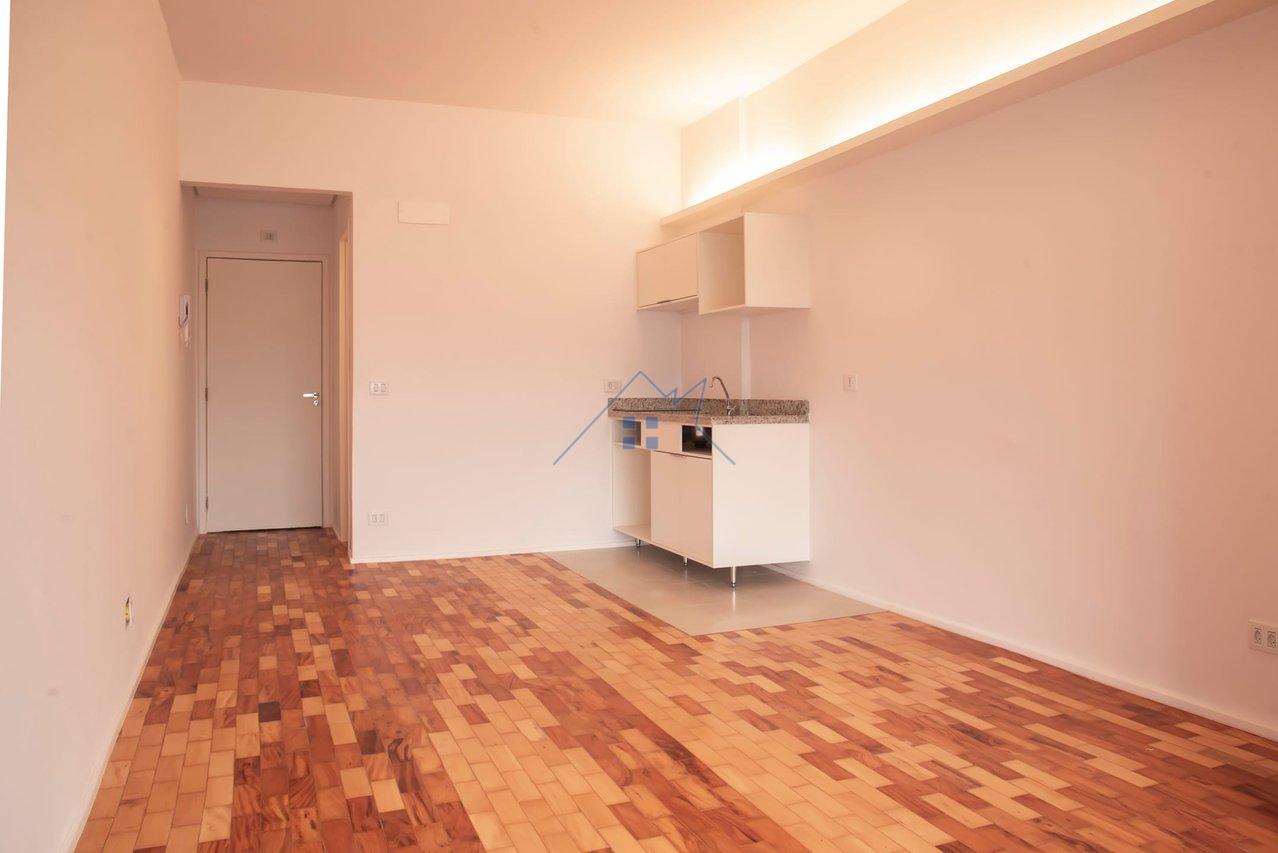 Studio 33m² na República 1 dorm - Aceita PET Largo do Arouche São Paulo - 
