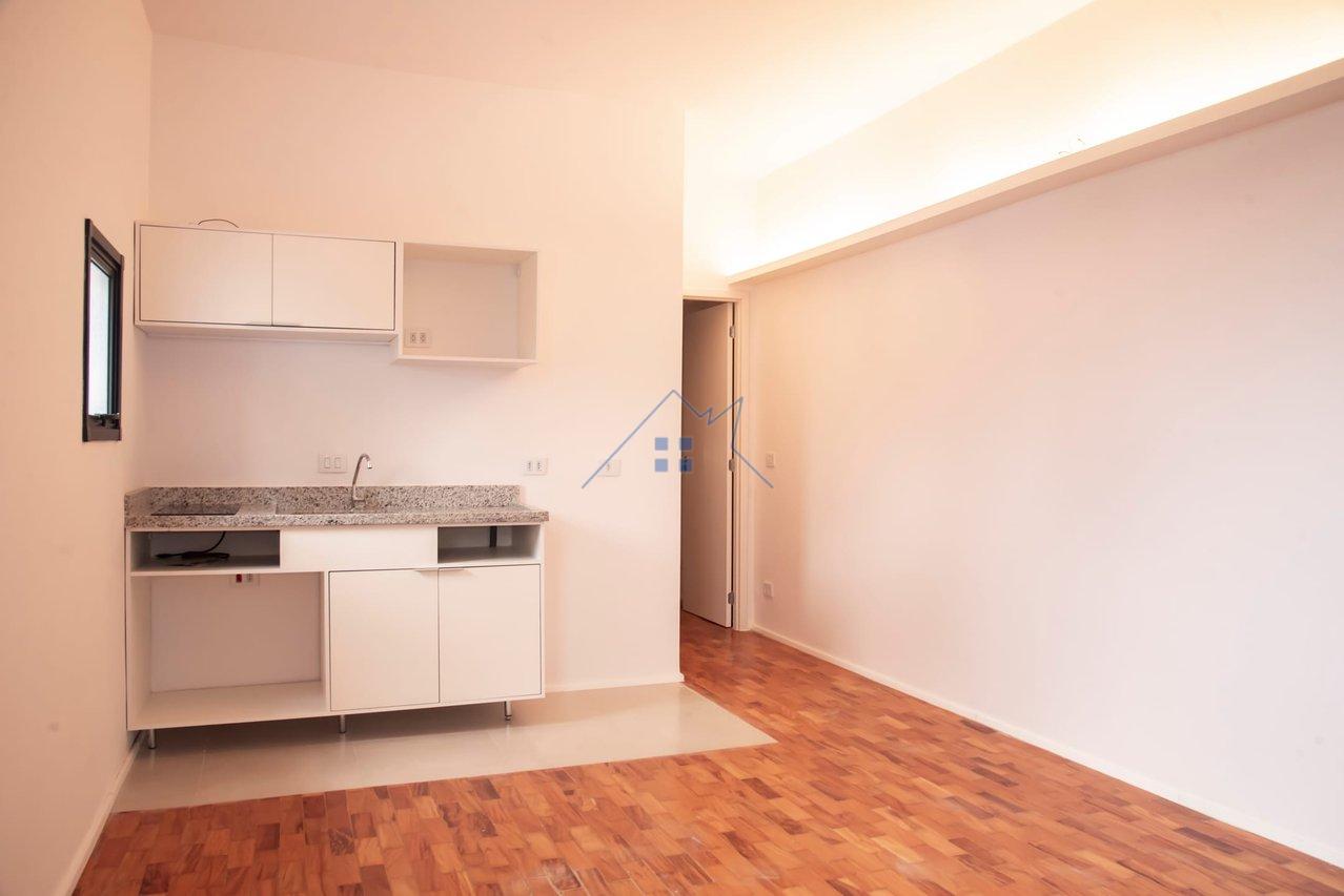 Apartamento 40m² na República 1 dorm - Aceita PET Largo do Arouche São Paulo - 
