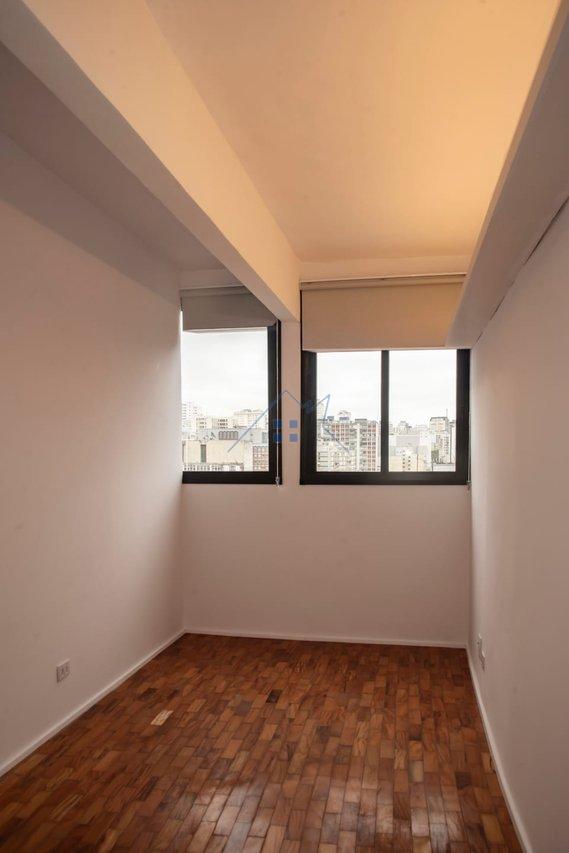 Apartamento 27m² na República 1 dorm - Aceita PET Largo do Arouche São Paulo - 