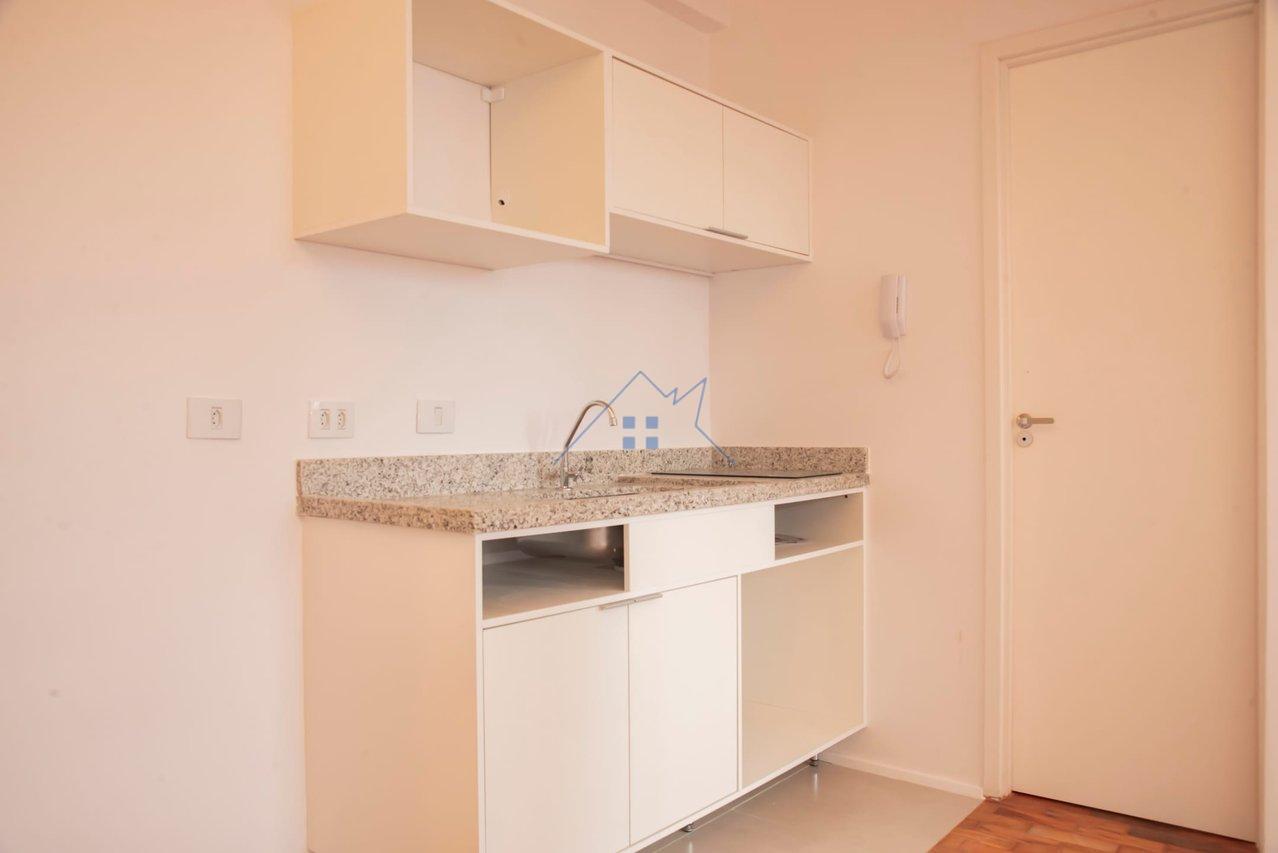 Apartamento 27m² na República 1 dorm - Aceita PET Largo do Arouche São Paulo - 