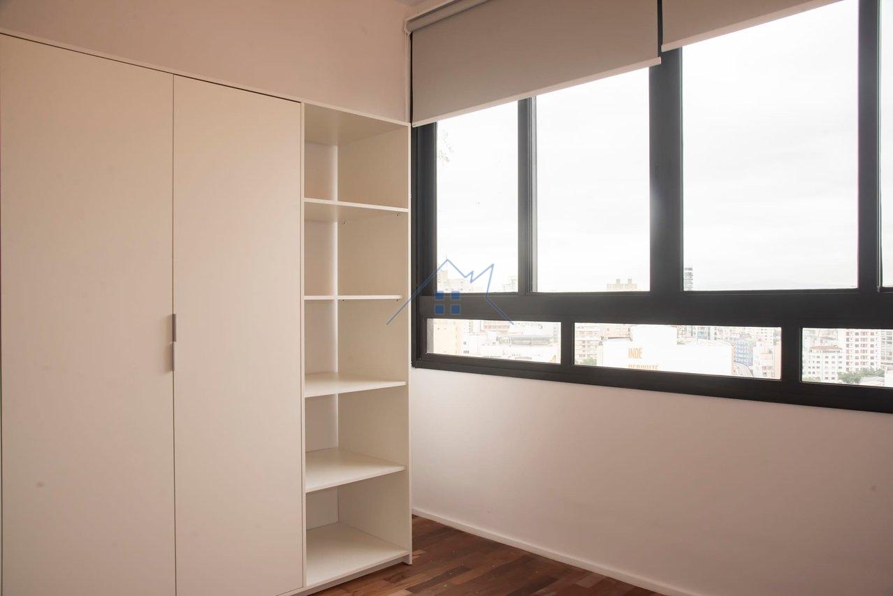 Apartamento 46m² na República 1 dorm - Aceita PET Largo do Arouche São Paulo - 