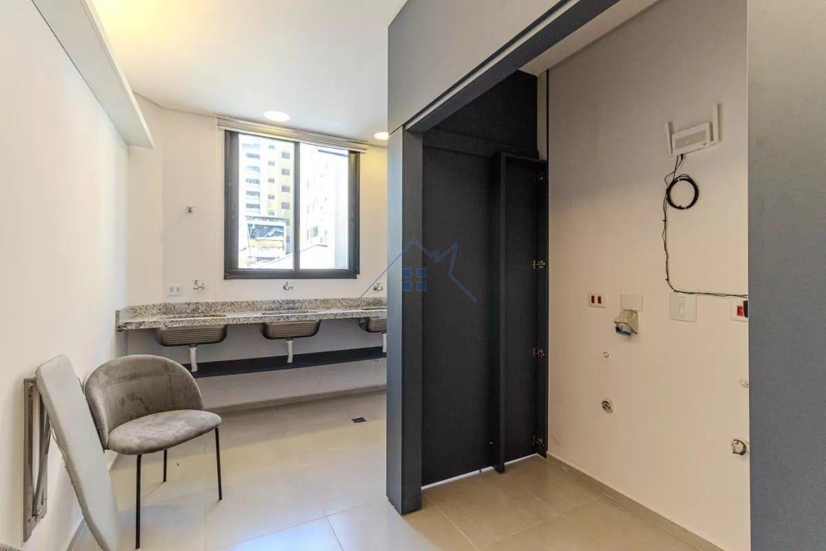 Apartamento 46m² na República 1 dorm - Aceita PET Largo do Arouche São Paulo - 