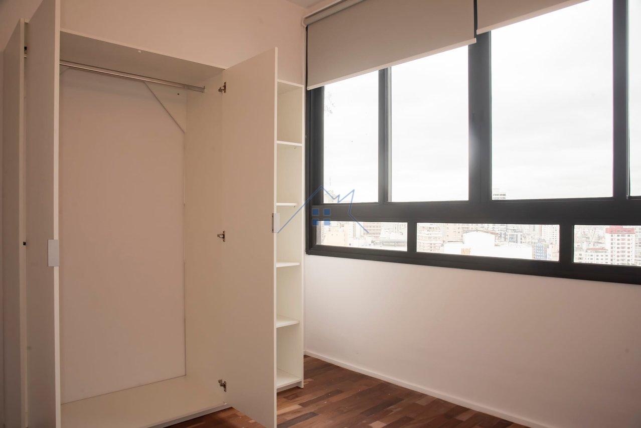 Apartamento 46m² na República 1 dorm - Aceita PET Largo do Arouche São Paulo - 