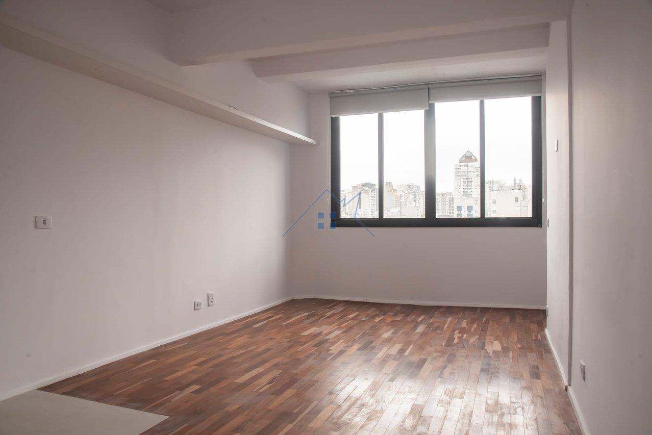 Apartamento 46m² na República 1 dorm - Aceita PET Largo do Arouche São Paulo - 