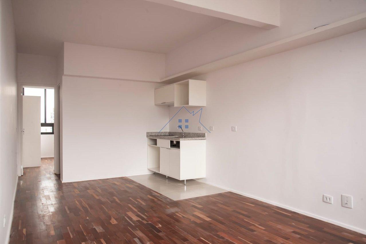 Apartamento 46m² na República 1 dorm - Aceita PET Largo do Arouche São Paulo - 