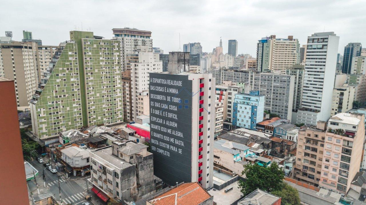 Apartamento 42m² na Bela Vista 1 dorm - Aceita PET Rua São Domingos São Paulo - 