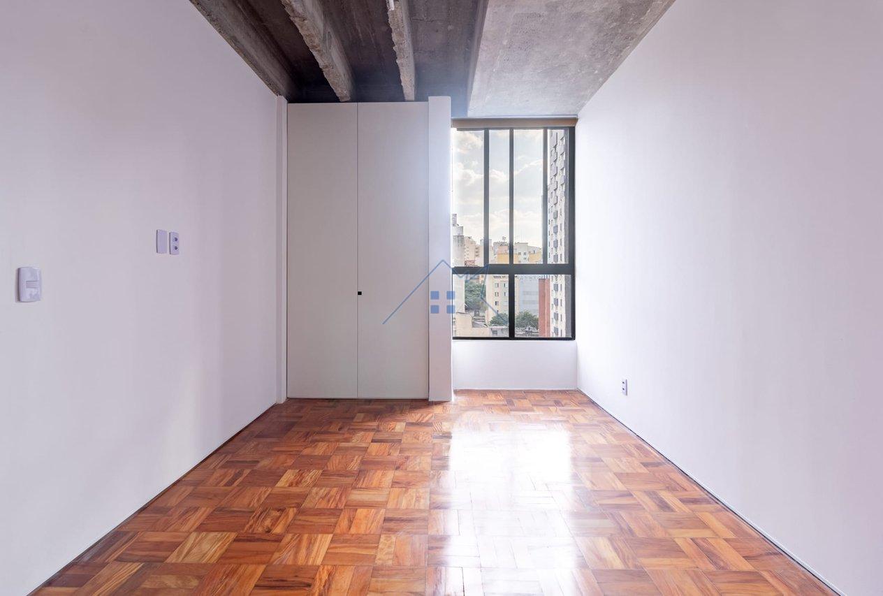 Apartamento 45m² 1 dorm na República - Aceita PET Rua Rego Freitas São Paulo - 