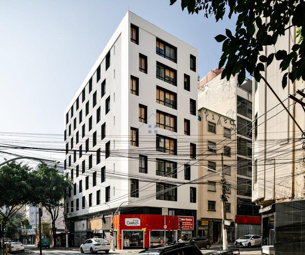Apartamento 45m² 1 dorm na República - Aceita PET Rua Rego Freitas São Paulo - 