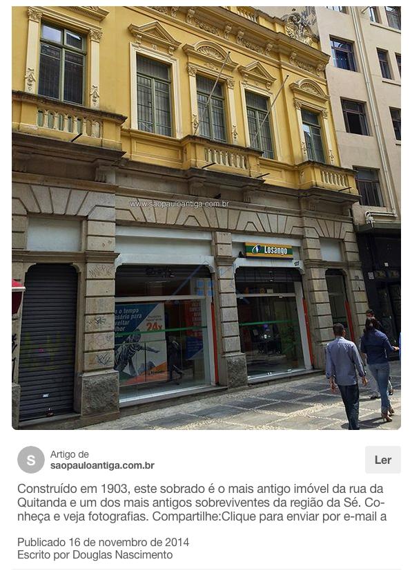 Loja no Centro de São Paulo Locação Frente de 12 metros Total 421 m2  São Paulo - 