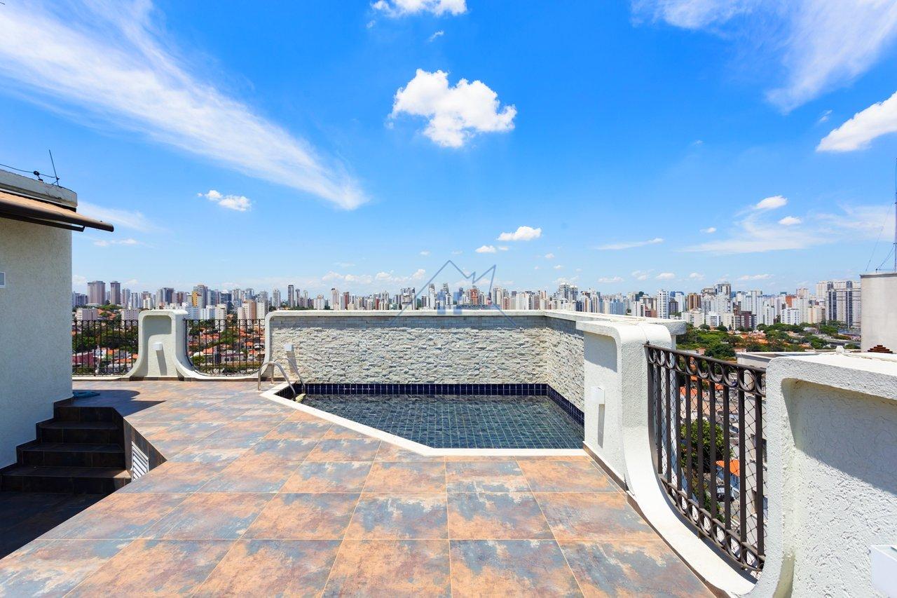 Cobertura Duplex Moema 182 m2 Piscina Privativa  São Paulo - 