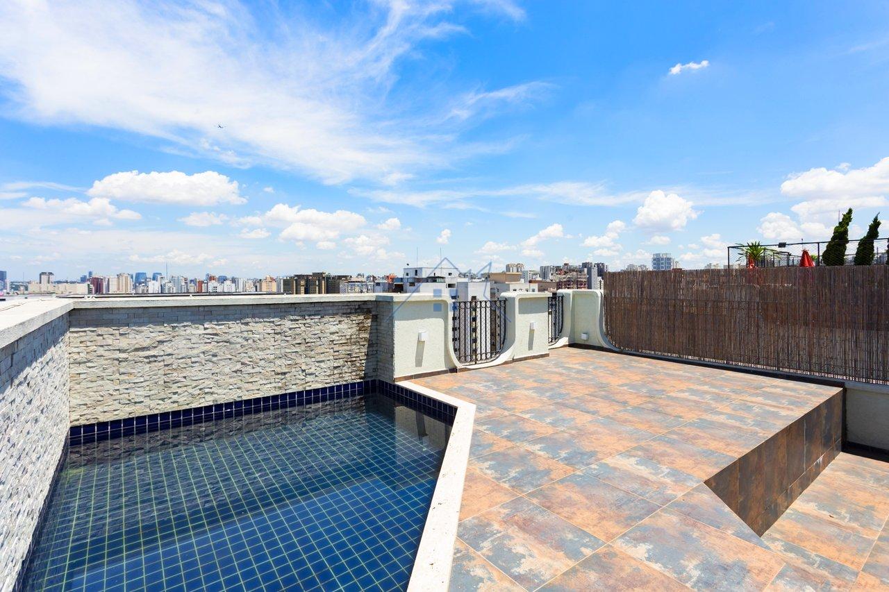 Cobertura Duplex Moema 182 m2 Piscina Privativa  São Paulo - 