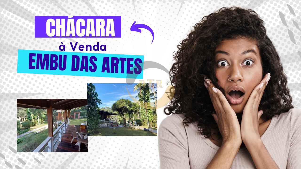 Ch&aacute;cara 2.000m&sup2;, Condom&iacute;nio, Embu 3 su&iacute;tes, piscina, pomar, &Oacute;tima localiza&ccedil;&atilde;o f&aacute;cil acesso  Embu das Artes - 
