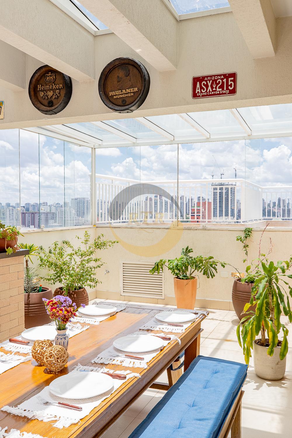 Ch&aacute;cara Sto. Antonio, Cobertura Duplex 284m&sup2;, 4 Dts 3 Suites, 3 Vgs, Vista 180&ordm; lind&iacute;ssima  São Paulo - 