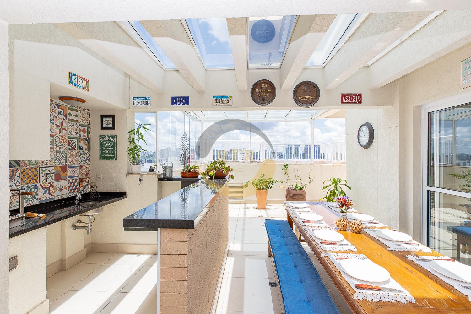 Ch&aacute;cara Sto. Antonio, Cobertura Duplex 284m&sup2;, 4 Dts 3 Suites, 3 Vgs, Vista 180&ordm; lind&iacute;ssima  São Paulo - 