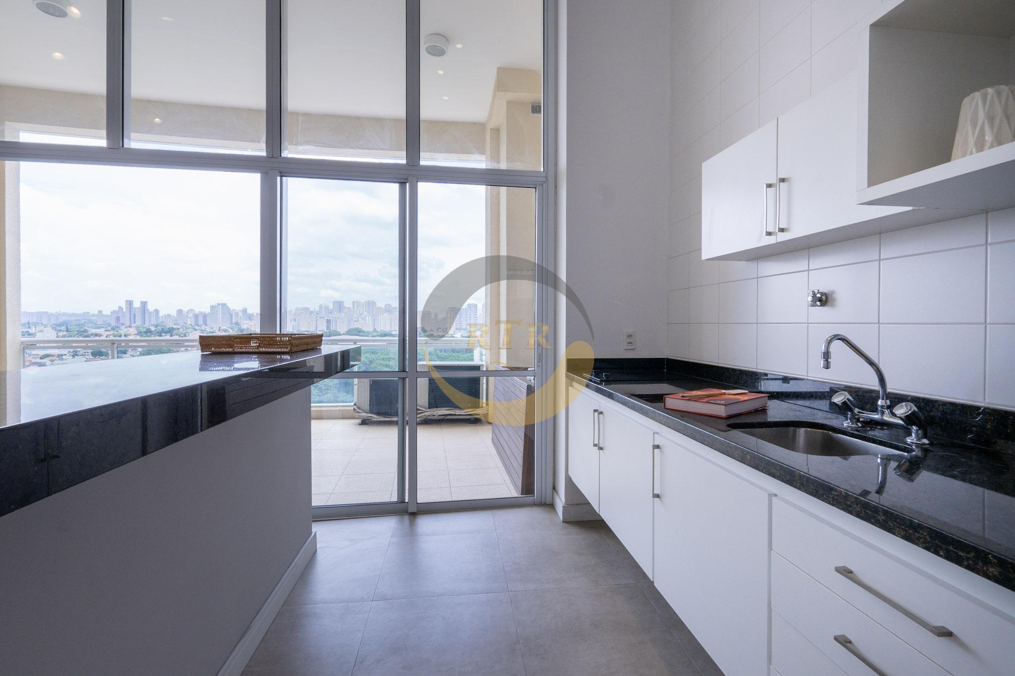 Loft 85 M&sup2;, Brooklin, Luxo, Conforto, 1 Su&iacute;te, 2 banheiros, 2 vagas, Vista maravilhosa  São Paulo - 