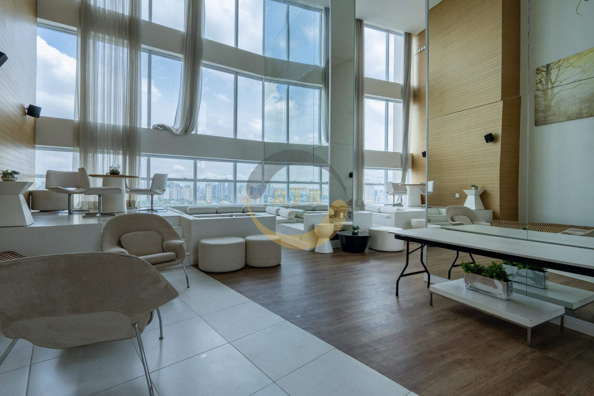 Loft 85 M&sup2;, Brooklin, Luxo, Conforto, 1 Su&iacute;te, 2 banheiros, 2 vagas, Vista maravilhosa  São Paulo - 