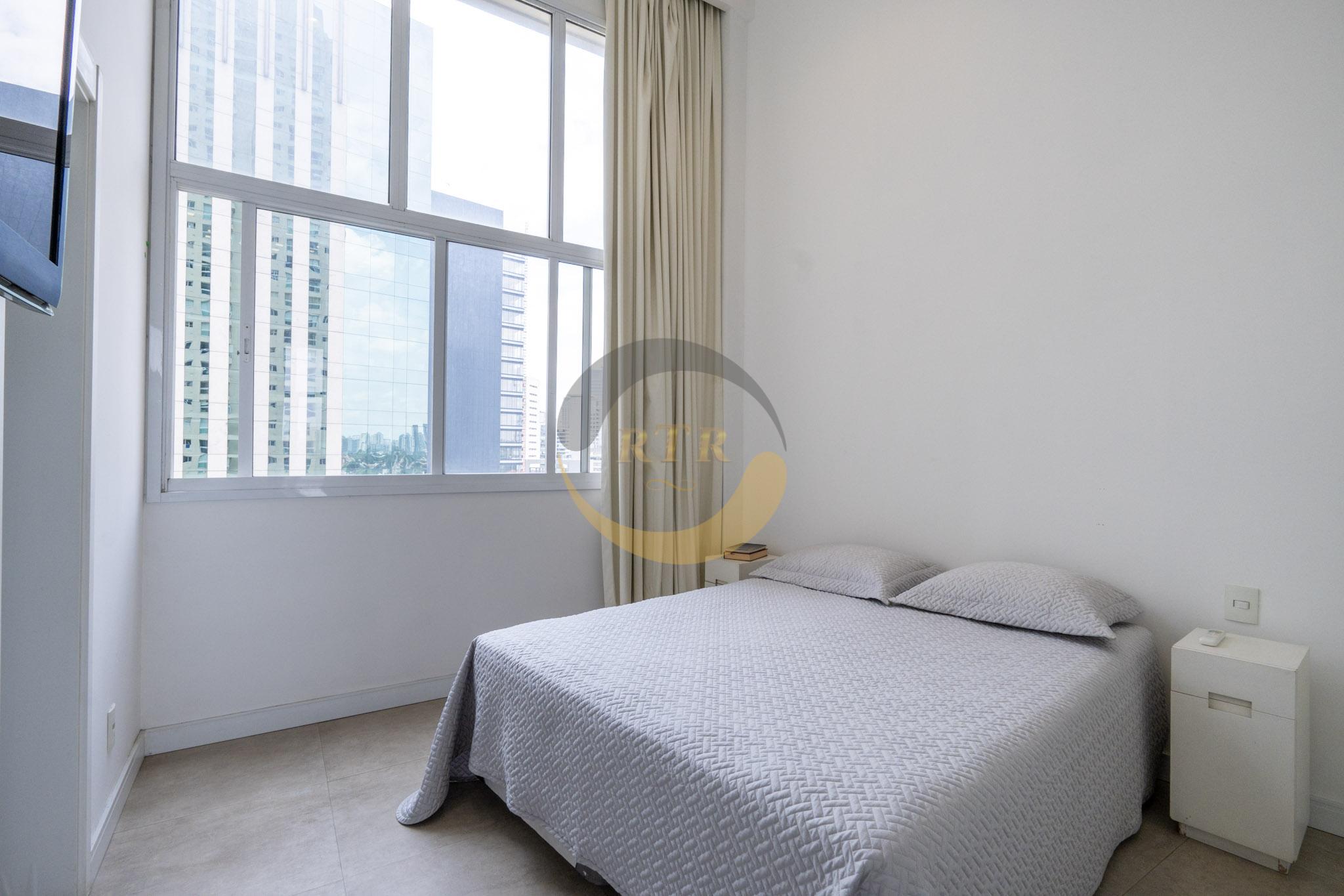 Loft 85 M&sup2;, Brooklin, Luxo, Conforto, 1 Su&iacute;te, 2 banheiros, 2 vagas, Vista maravilhosa  São Paulo - 