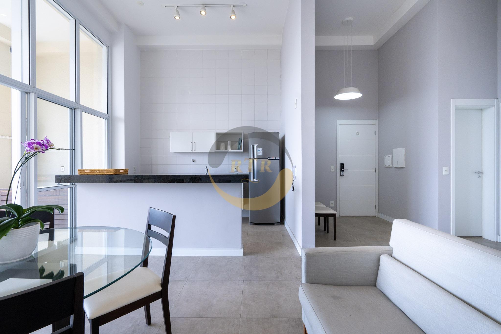 Loft 85 M&sup2;, Brooklin, Luxo, Conforto, 1 Su&iacute;te, 2 banheiros, 2 vagas, Vista maravilhosa  São Paulo - 