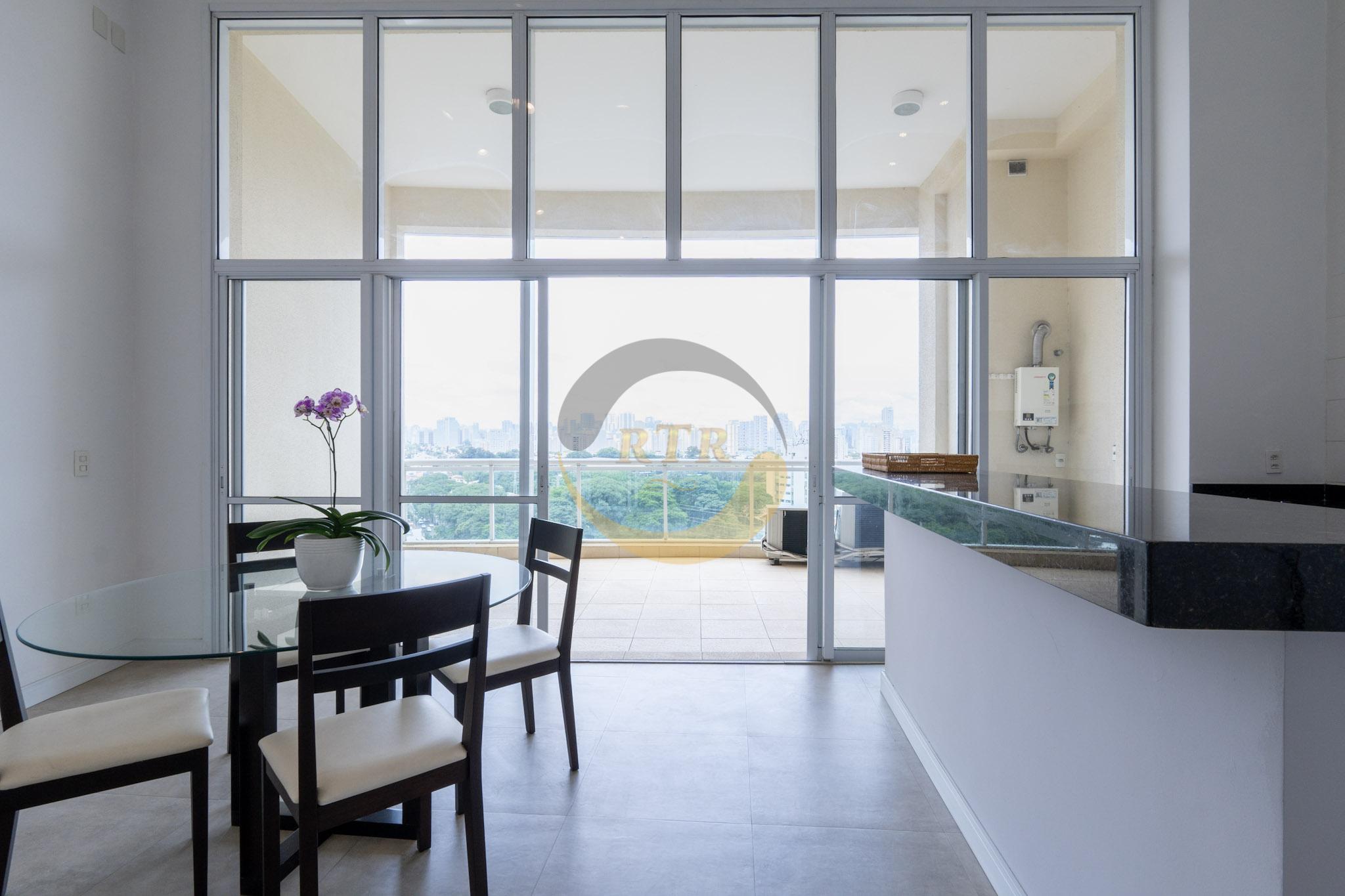 Loft 85 M&sup2;, Brooklin, Luxo, Conforto, 1 Su&iacute;te, 2 banheiros, 2 vagas, Vista maravilhosa  São Paulo - 