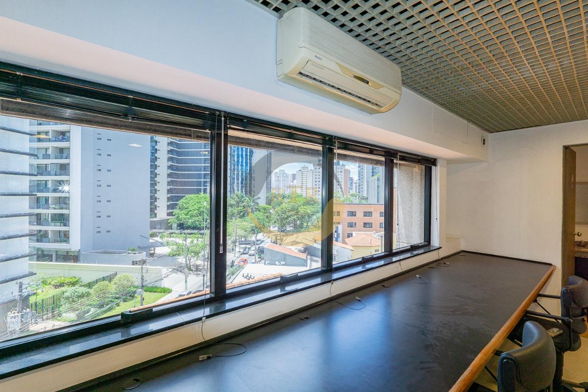 Vila Ol&iacute;mpia, Sala Comercial, no mesmo espa&ccedil;o sala de reuni&atilde;o com total de 45 M&sup2;, 1 vaga!  São Paulo - 