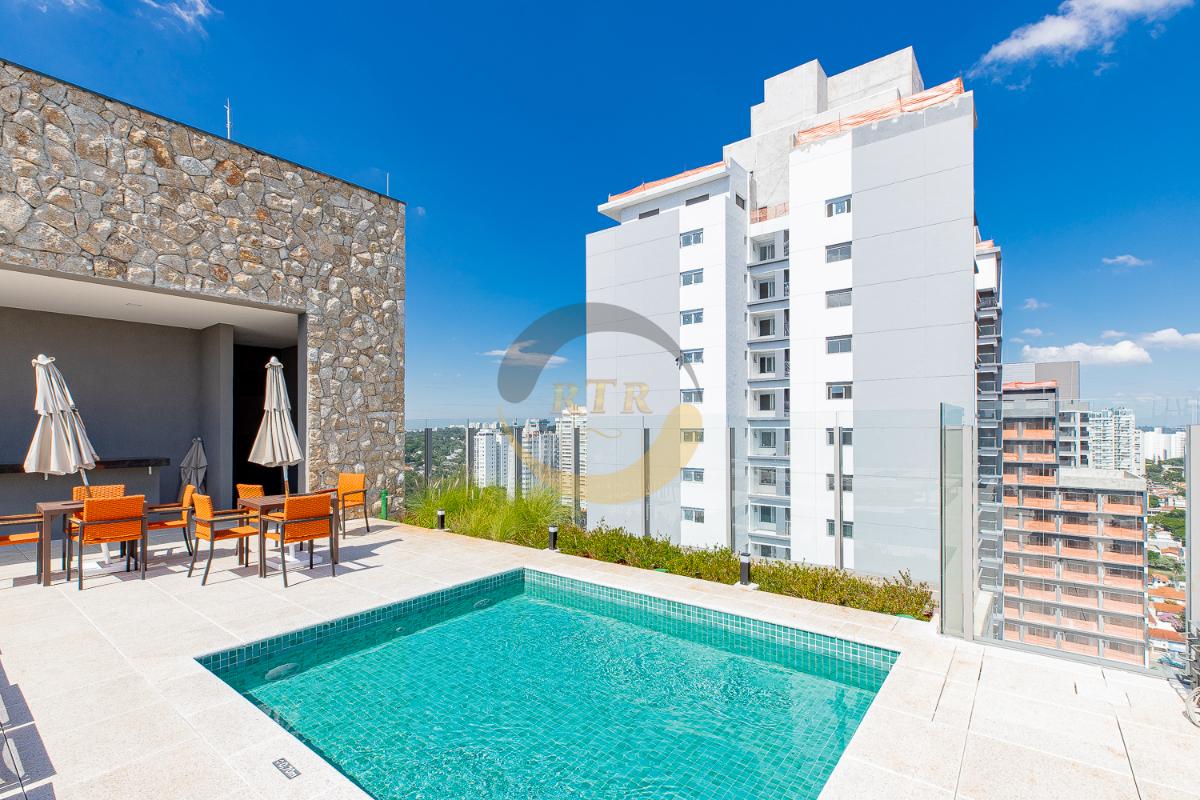 Studio Mobiliado, Moderno, Ch&aacute;cara Santo Ant&ocirc;nio, Lazer, Metr&ocirc; Lil&aacute;s, Morar ou Investir! Rua Senador Milton Campos São Paulo - 