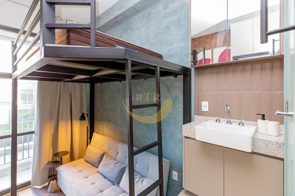 Studio Mobiliado, Moderno, Ch&aacute;cara Santo Ant&ocirc;nio, Lazer, Metr&ocirc; Lil&aacute;s, Morar ou Investir! Rua Senador Milton Campos São Paulo - 
