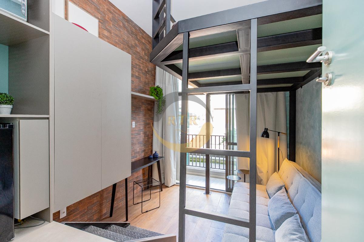 Studio Mobiliado, Moderno, Ch&aacute;cara Santo Ant&ocirc;nio, Lazer, Metr&ocirc; Lil&aacute;s, Morar ou Investir! Rua Senador Milton Campos São Paulo - 