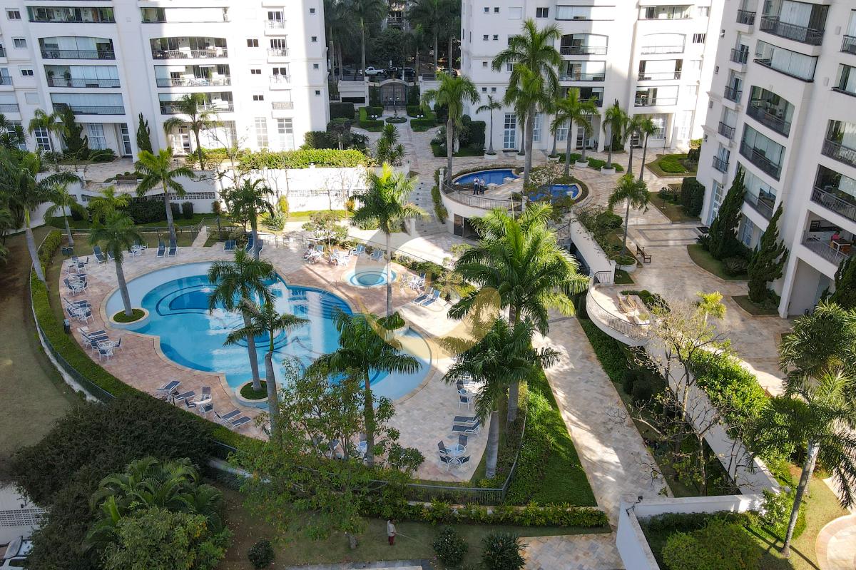 Cobertura Duplex com Piscina, 4 quartos no Alto da Boa Vista, S&atilde;o Paulo, Vista maravilhosa  São Paulo - 