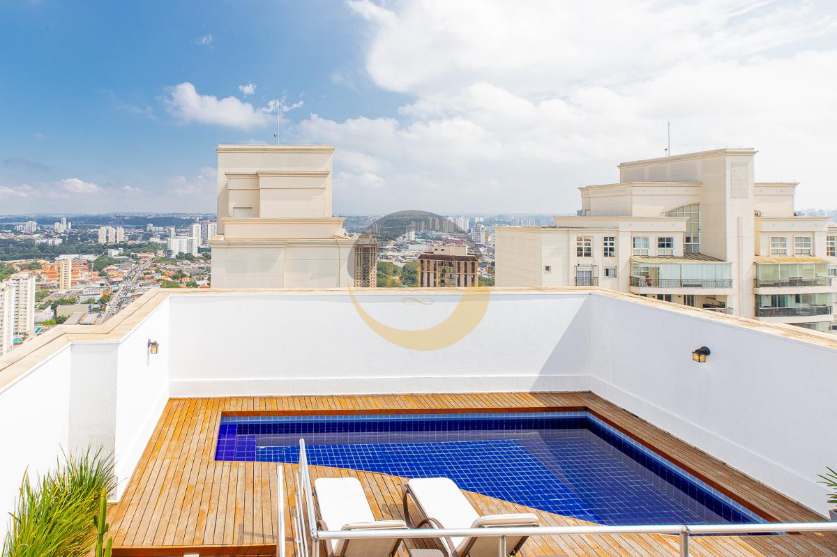 Cobertura Duplex com Piscina, 4 quartos no Alto da Boa Vista, S&atilde;o Paulo, Vista maravilhosa  São Paulo - 