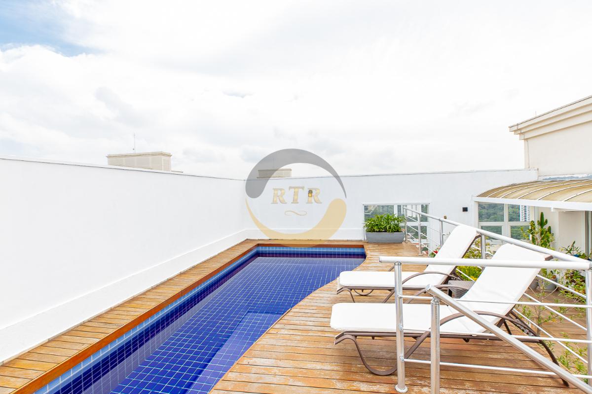 Cobertura Duplex com Piscina, 4 quartos no Alto da Boa Vista, S&atilde;o Paulo, Vista maravilhosa  São Paulo - 