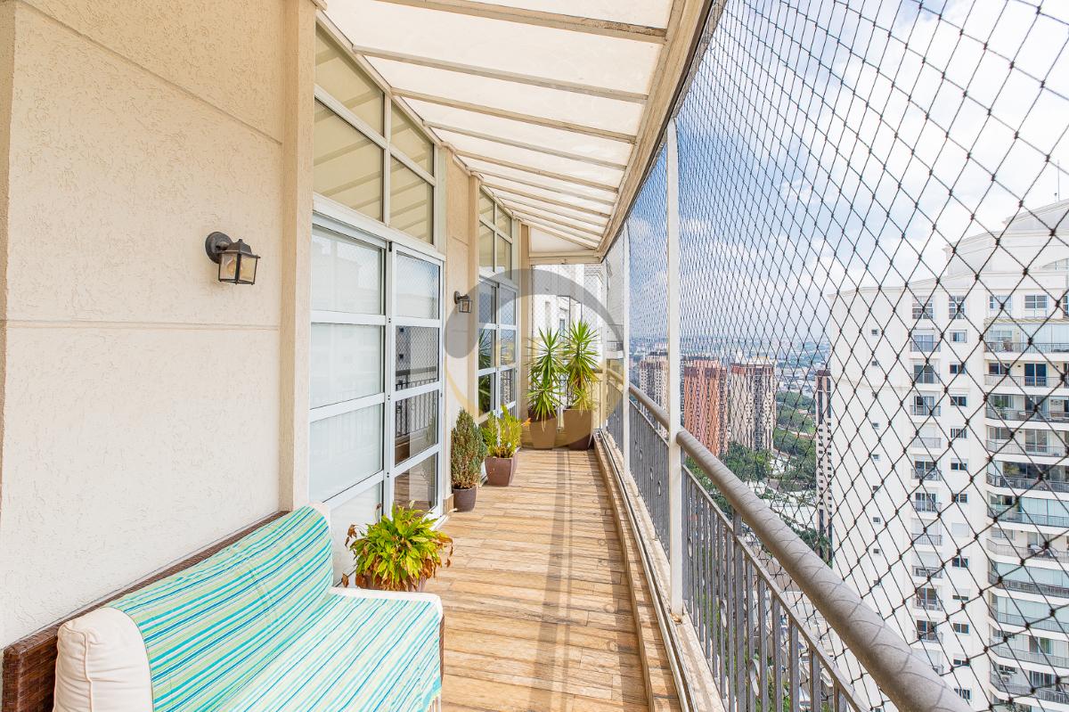 Cobertura Duplex com Piscina, 4 quartos no Alto da Boa Vista, S&atilde;o Paulo, Vista maravilhosa  São Paulo - 