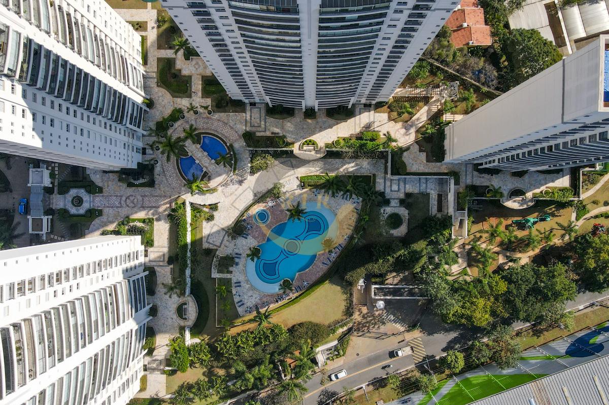 Cobertura Duplex com Piscina, 4 quartos no Alto da Boa Vista, S&atilde;o Paulo, Vista maravilhosa  São Paulo - 