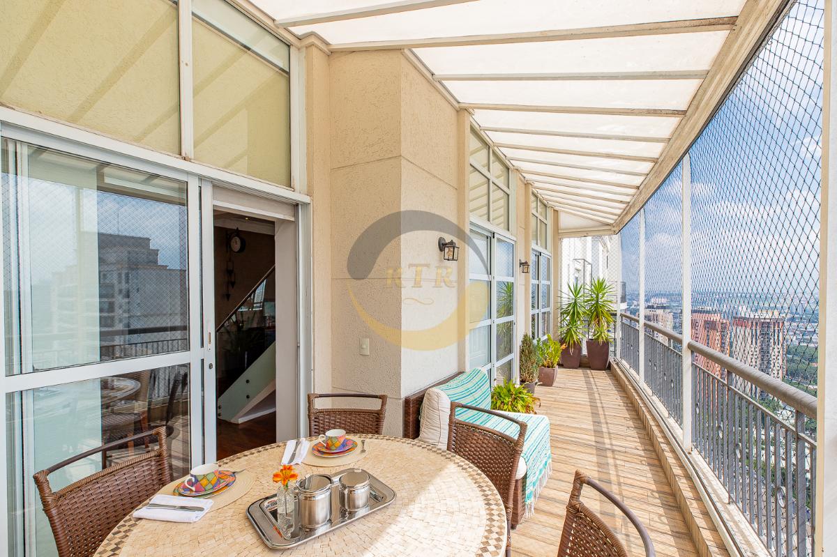 Cobertura Duplex com Piscina, 4 quartos no Alto da Boa Vista, S&atilde;o Paulo, Vista maravilhosa  São Paulo - 