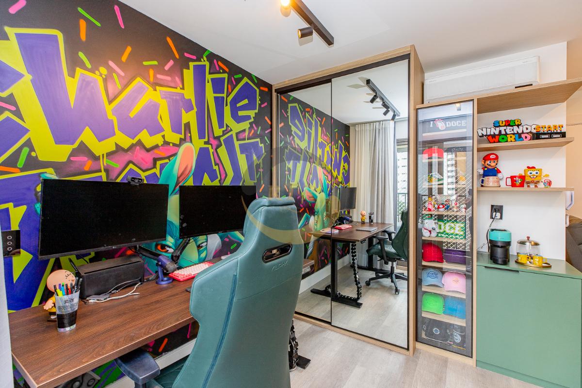 Studio Mobiliado, Campo Belo, 24,50 M&sup2;, Lazer Completo, Pronto para Morar ou Investir  São Paulo - 