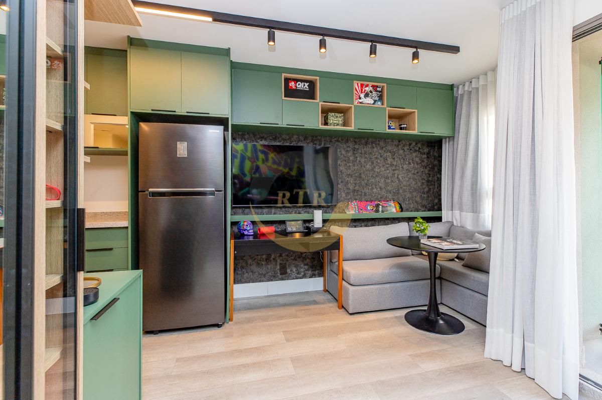 Studio Mobiliado, Campo Belo, 24,50 M&sup2;, Lazer Completo, Pronto para Morar ou Investir  São Paulo - 