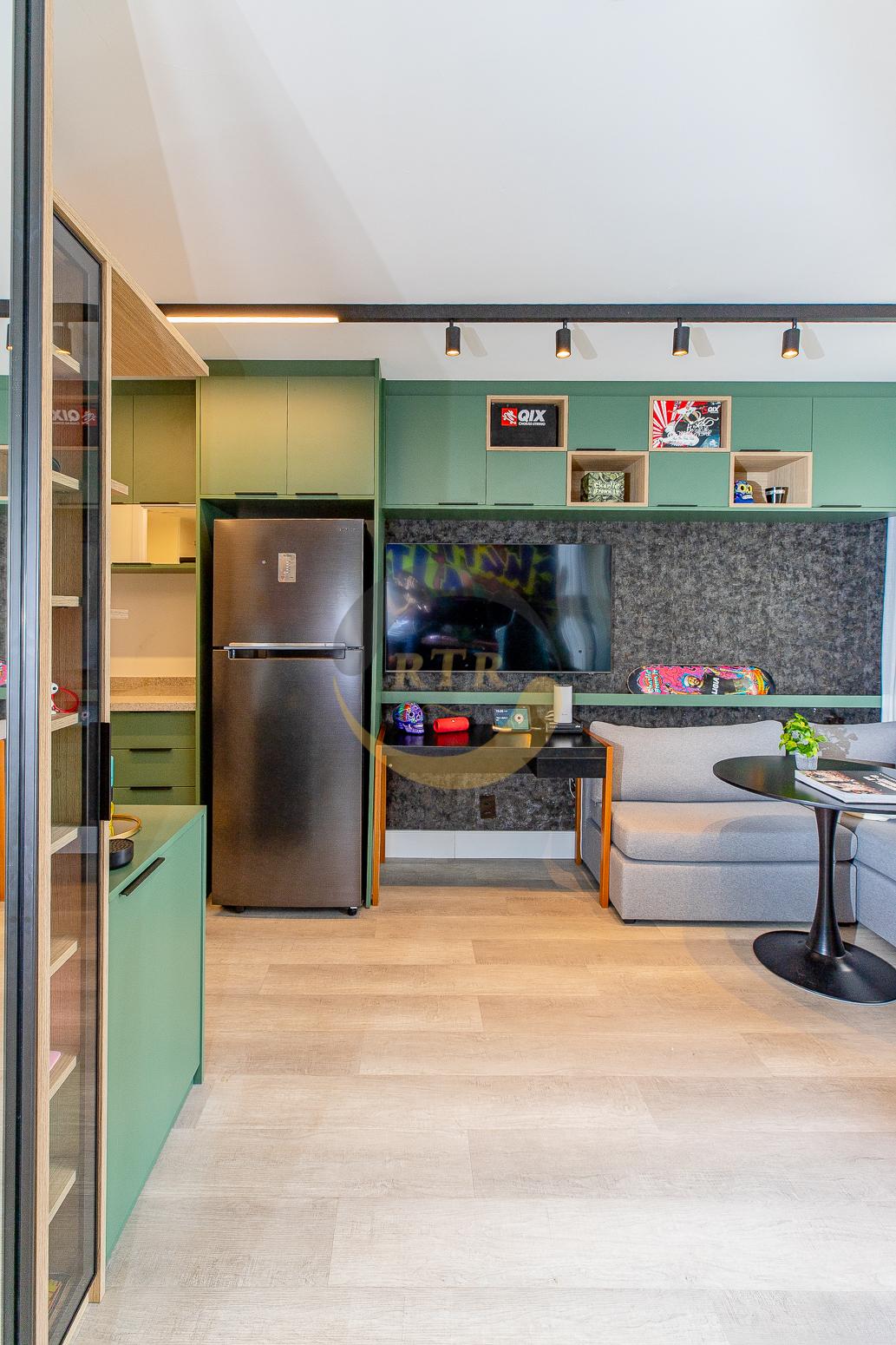 Studio Mobiliado, Campo Belo, 24,50 M&sup2;, Lazer Completo, Pronto para Morar ou Investir  São Paulo - 