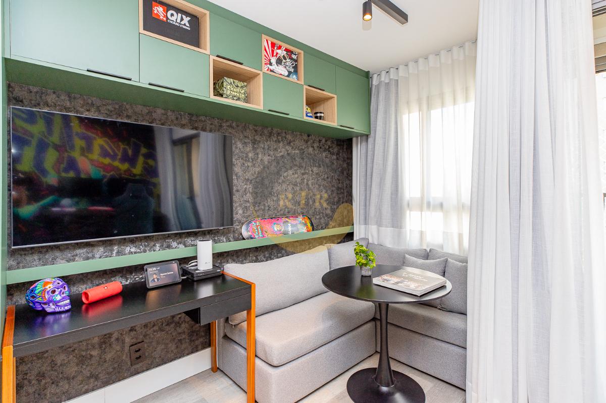 Studio Mobiliado, Campo Belo, 24,50 M&sup2;, Lazer Completo, Pronto para Morar ou Investir  São Paulo - 