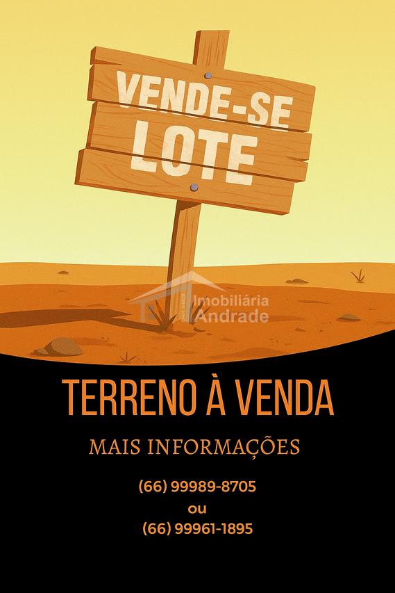 Terreno comercial à venda na Avenida das Palmeiras no Setor Comercial  Sinop - 