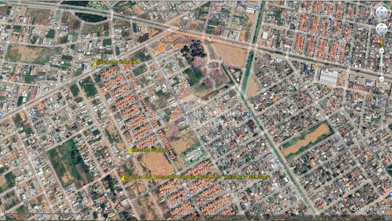 Ágio de terreno à venda no Jardim Nápoles Projetada Um Sinop - 